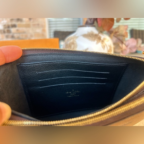 Monogram Giant Double Zip Pochette #3 - Picture 11 of 16